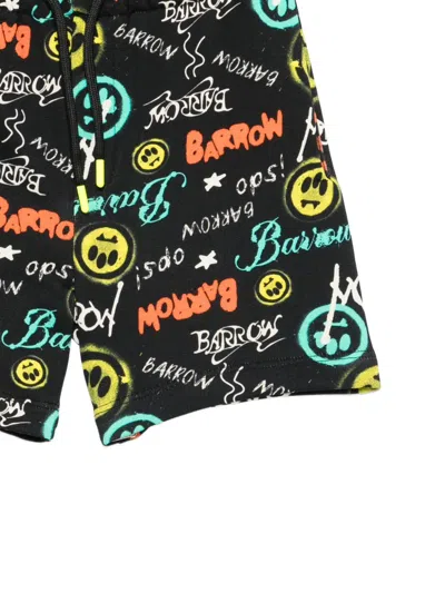 Barrow Print Drawstring Trousers In Multi