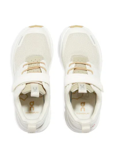 On Touch Strap Sneakers In White
