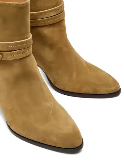 Isabel Marant Meyli Strap Ankle Boots In Multi