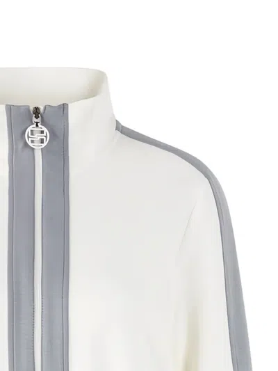 Marccain Piped Pocket Jacket In White