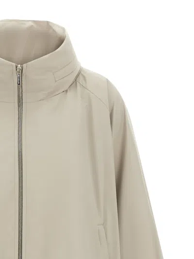 Moorer Lehua Puffer Jackets Gray In Gray