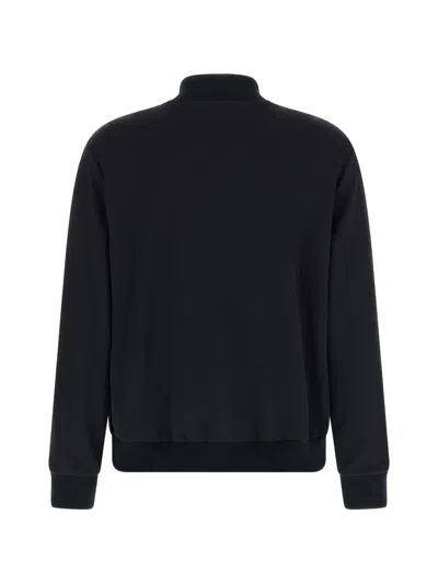 Peserico Punto Luce High Collar Sweatshirt In Black