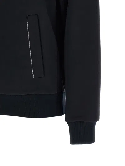 Peserico Punto Luce High Collar Sweatshirt In Black