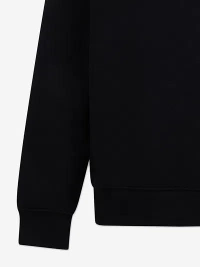 Jordan Boys Brooklyn Fleece Essential Crew Sweatshirt In Black