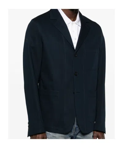 Givenchy Cotton Blazer In Black