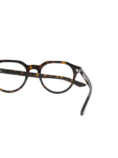 Gucci ラウンドメガネフレーム In Black