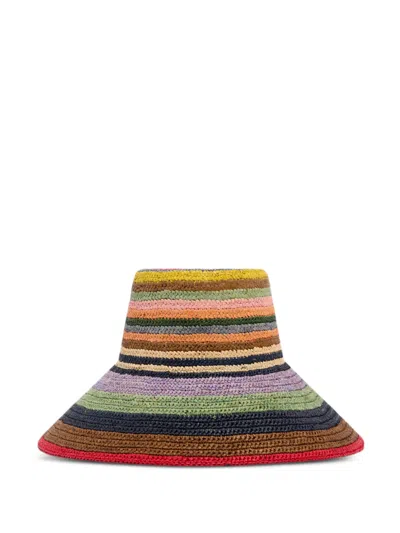 Dsquared2 Striped Sun Hat In Multi