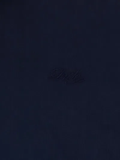 Drôle De Monsieur Corduroy Collar Jacket In Blue