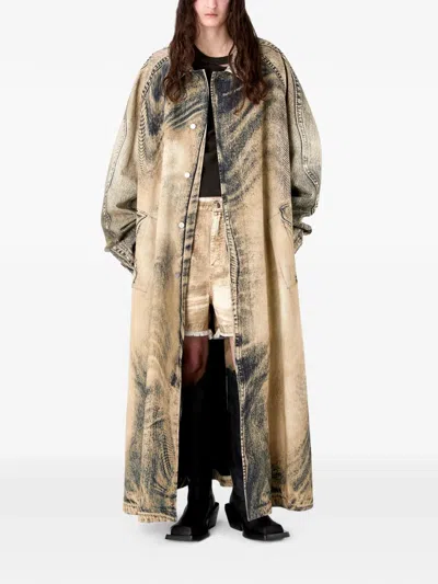 Camperlab Side-pocket Coat In Multi