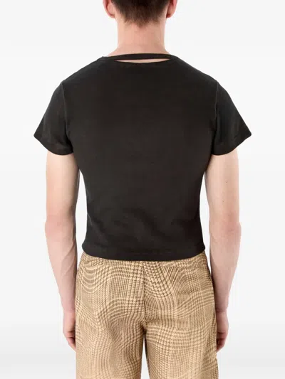 Camperlab Cut-out T-shirt In Green