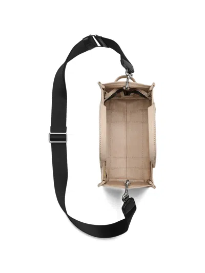 Marc Jacobs The Small Punk Scribble Canvas Tote Bag In Neutral