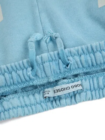 Bobo Choses Elasticated Bermuda Shorts In Blue