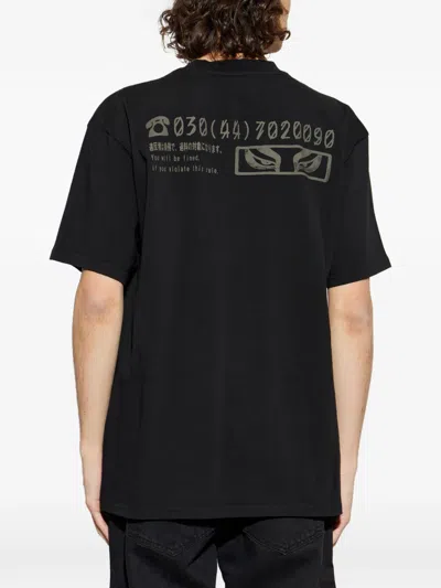 44 Label Group Graphic T-shirt In Black