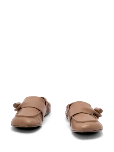 Loewe Toggle Loafers In Brown