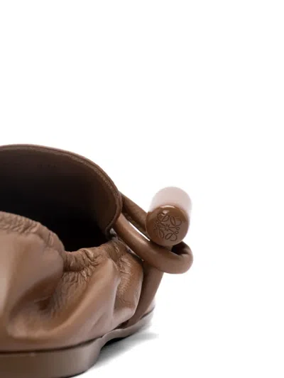 Loewe Toggle Loafers In Brown