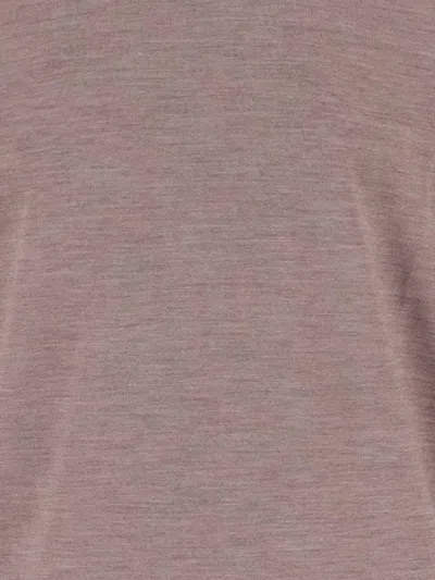Jacob Cohen Beige-purple Wool Blend Sweater In Multi