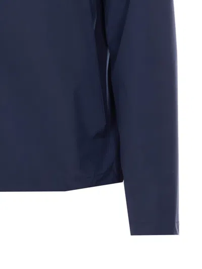 Herno Men Windstopper 2 Layers Jacket In Blue