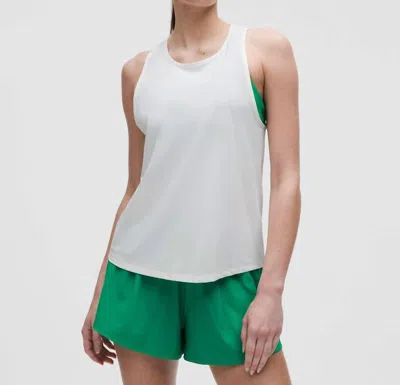 Lululemon Ruched Racerback Tank Top In White
