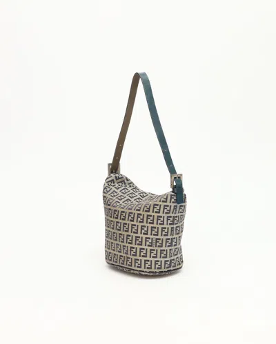 Fendi Zucca Shoulder Bag In Multi
