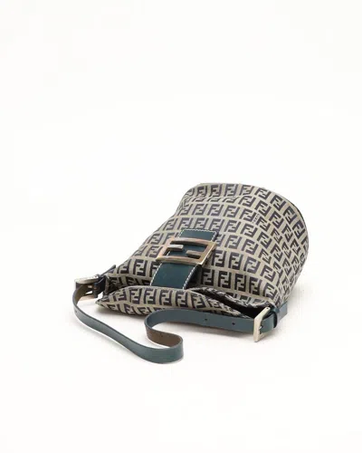 Fendi Zucca Shoulder Bag In Multi
