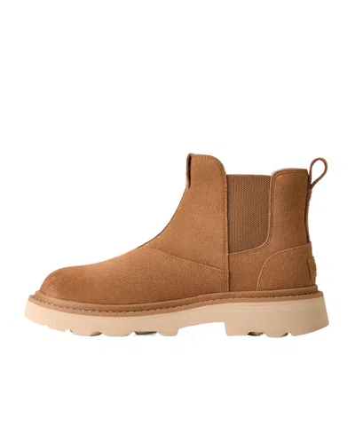 Ugg Flat Ankle Boots In Brown