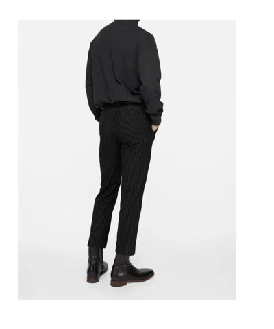 Acne Studios Zip-up Roll-neck Sweater In Black