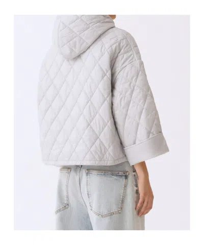 Fabiana Filippi Jacket Woman Color Gnawed Blue In White