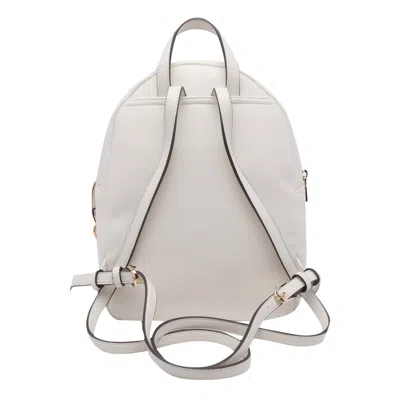 Liu •jo Logo Backpack In White