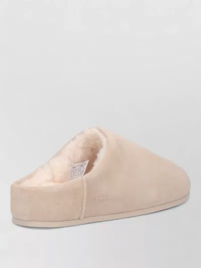 Ugg Suede Leather Mules In Pink