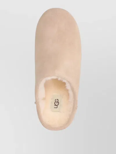 Ugg Suede Leather Mules In Pink