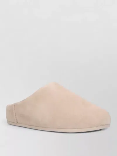 Ugg Suede Leather Mules In Pink