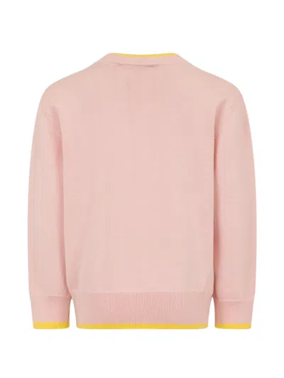 Etro Floral-detail Sweater In Pink