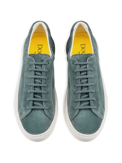 Doucal's Suede Sneakers In Multi