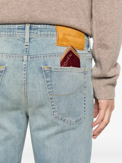 Jacob Cohen Scott Buttoned Jeans In Blue