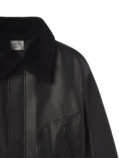 Frame The Nightcap Bomber Jacket In Black