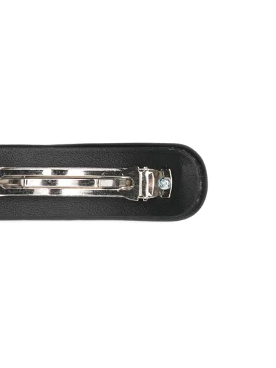 Versace Embellished Hair Clip In Pattern