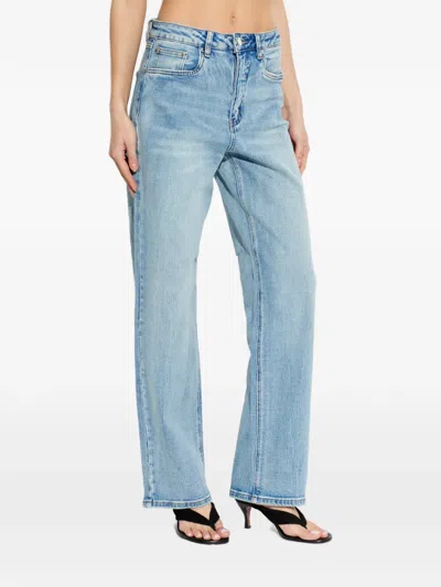 Gestuz Washed Jeans In Blue