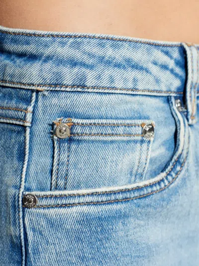 Gestuz Washed Jeans In Blue