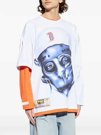 Pdf Graphic-print Crew-neck T-shirt In Multi