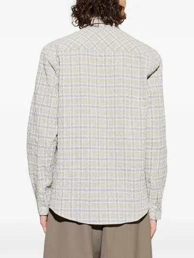 Samsoe & Samsoe Checked Shirt In Purple