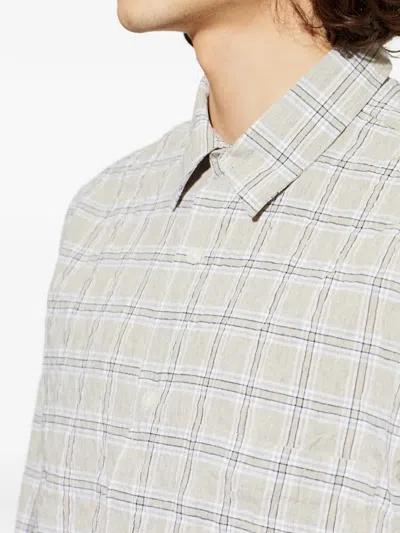 Samsoe & Samsoe Checked Shirt In Purple