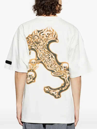 Pdf Graphic T-shirt In Yellow
