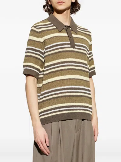 Samsoe & Samsoe Samsoe Samsoe Organic Cotton-blend Polo Shirt In Multi