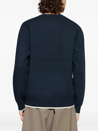 Samsoe & Samsoe Sarico Crew-neck Sweater In Blue