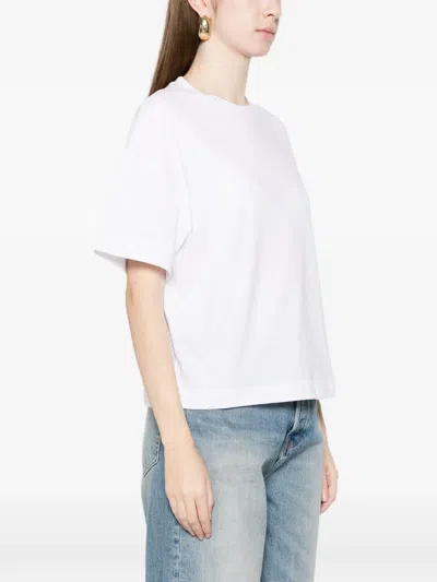 Alpha Studio Short-sleeve T-shirt In White