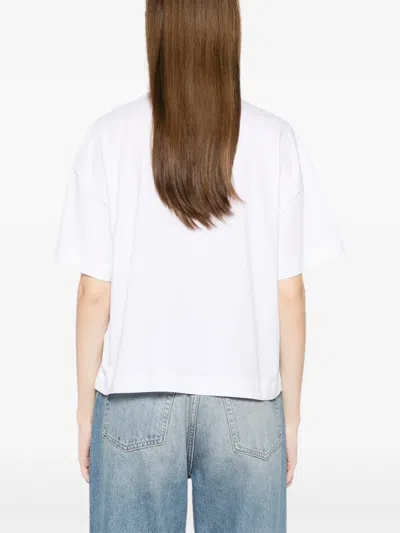 Alpha Studio Short-sleeve T-shirt In White