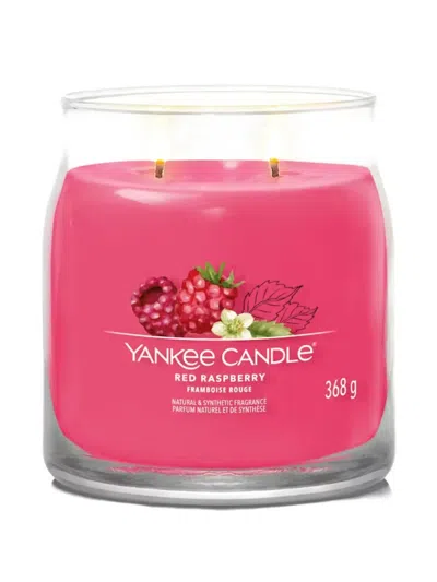 Yankee Candle Medium Red Raspberry Candle In Multi