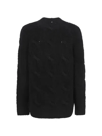Max Mara Black Sweater In Black