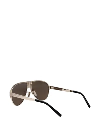 Givenchy Bold Pilot Sunglasses In Silver