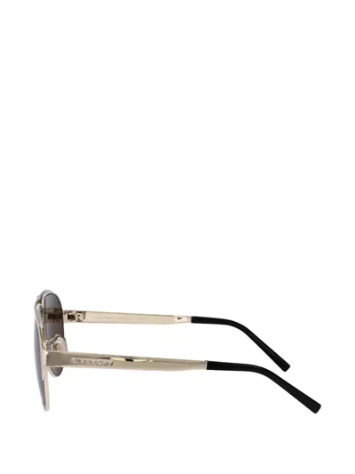 Givenchy Bold Pilot Sunglasses In Silver